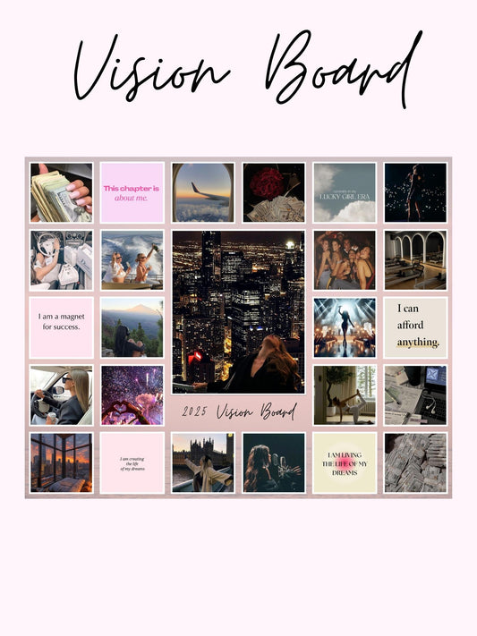 How to Make a Digital Vision Board 2025: Step-by-Step Guide - GirlyDesignUS
