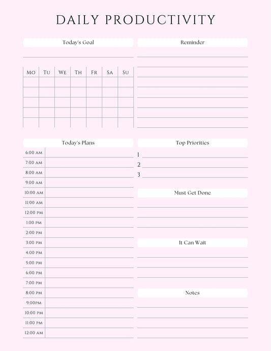How to Use a Digital Planner Effectively for Daily Productivity - GirlyDesignUS