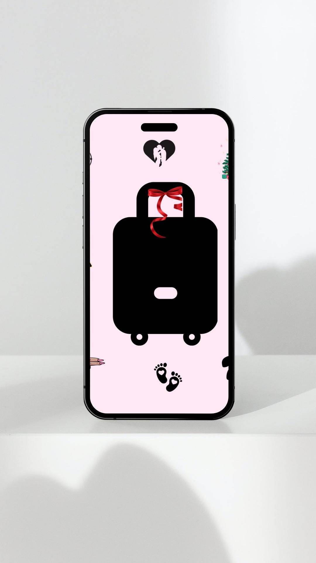 Carry-On Poster Digital Download Art Print Digital product carry-on-poster-digital-download-mobile-phone-display My Store