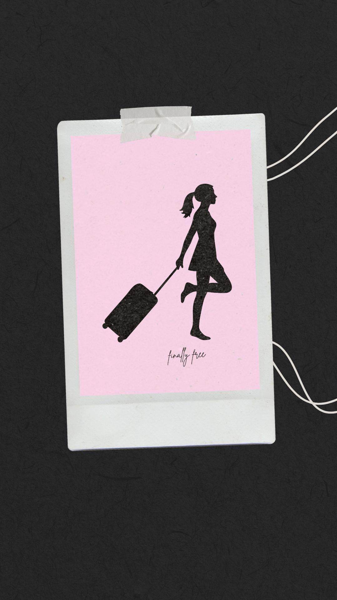 Empowering Travel Wall Art Digital Download Digital product empowering-travel-wall-art-polaroid-photo-effect My Store