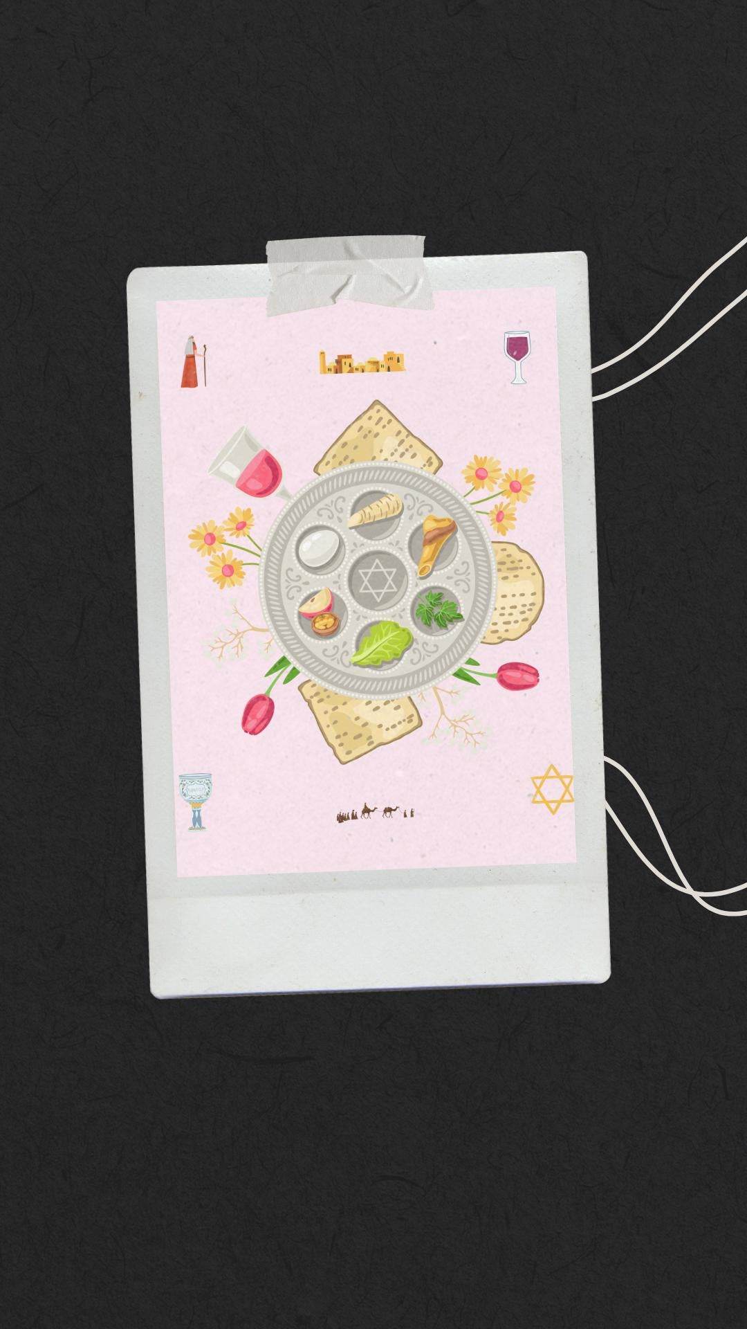 Passover Seder Plate Art Print | Digital Download Digital product fdaf5f65-il_fullxfull.6531615184_2ob1 My Store