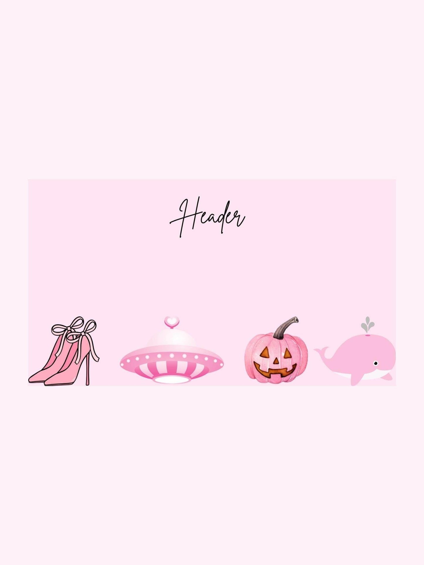 Aesthetic Presentation Slides for School - Cute & Trendy Digital product girlydesignus-aesthetic-presentation-slides-for-school-halloween-icons-header My Store