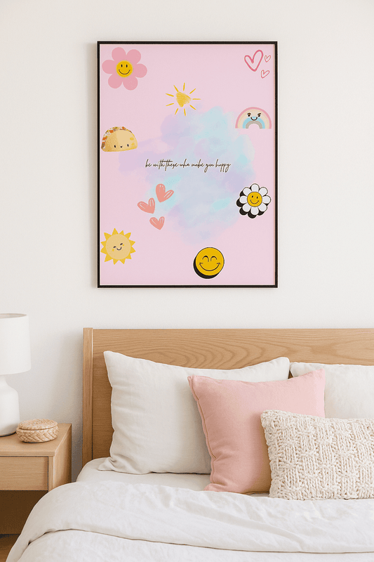 Aesthetic Inspirational Quote Print Digital Poster Digital product aesthetic-inspirational-quote-print-bedroom-wall-poster-pastel My Store