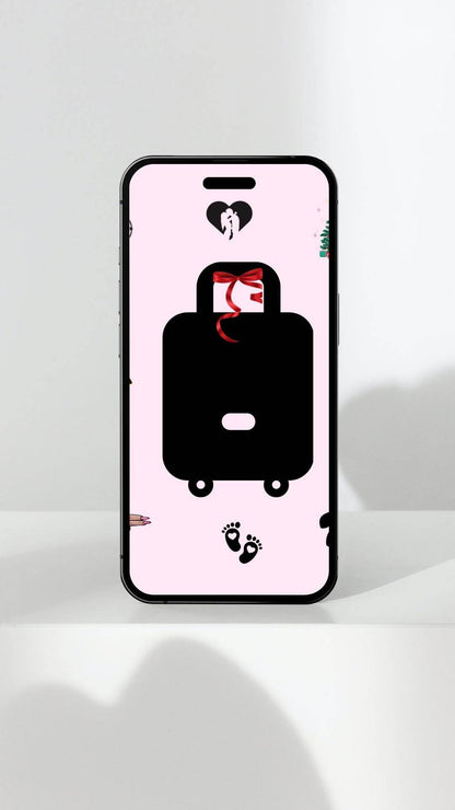 Carry-On Poster Digital Download Art Print Digital product carry-on-poster-digital-download-mobile-phone-display My Store