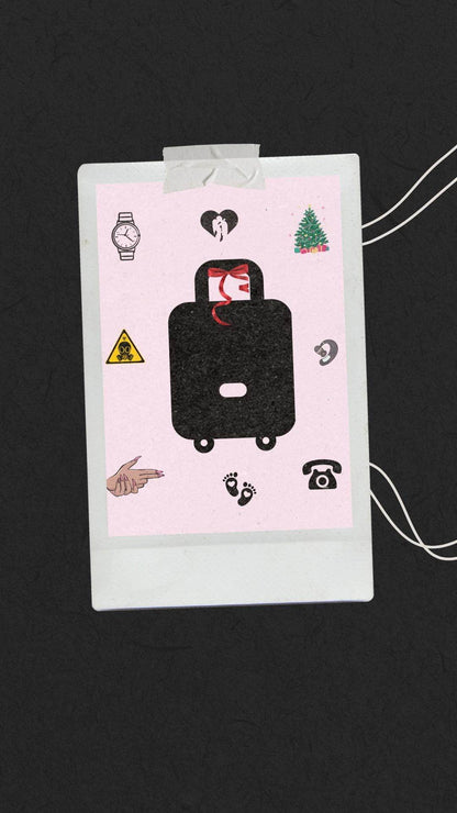 Carry-On Poster Digital Download Art Print Digital product carry-on-poster-digital-download-polaroid-style-poster My Store
