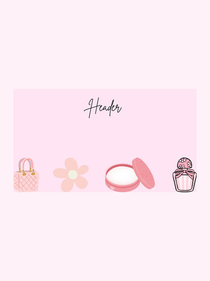 Aesthetic Presentation Slides for School - Cute & Trendy Digital product girlydesignus-aesthetic-presentation-slides-for-school-cosmetics-perfumes-icons My Store