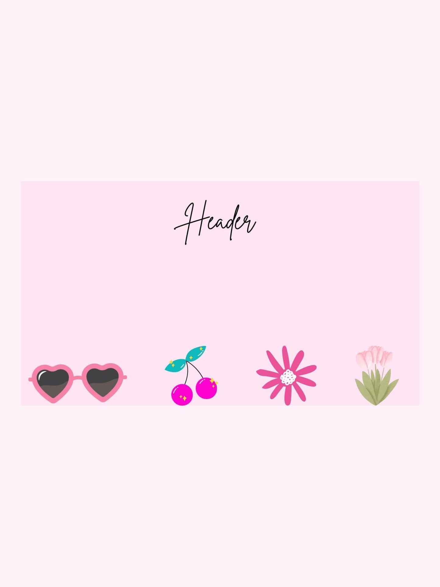 Aesthetic Presentation Slides for School - Cute & Trendy Digital product girlydesignus-aesthetic-presentation-slides-for-school-fruit-flower-icons My Store
